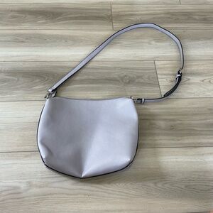 Steve Madden‎ Womens Purple Leather Crossbody Strap Shoulder Handbag Size Medium